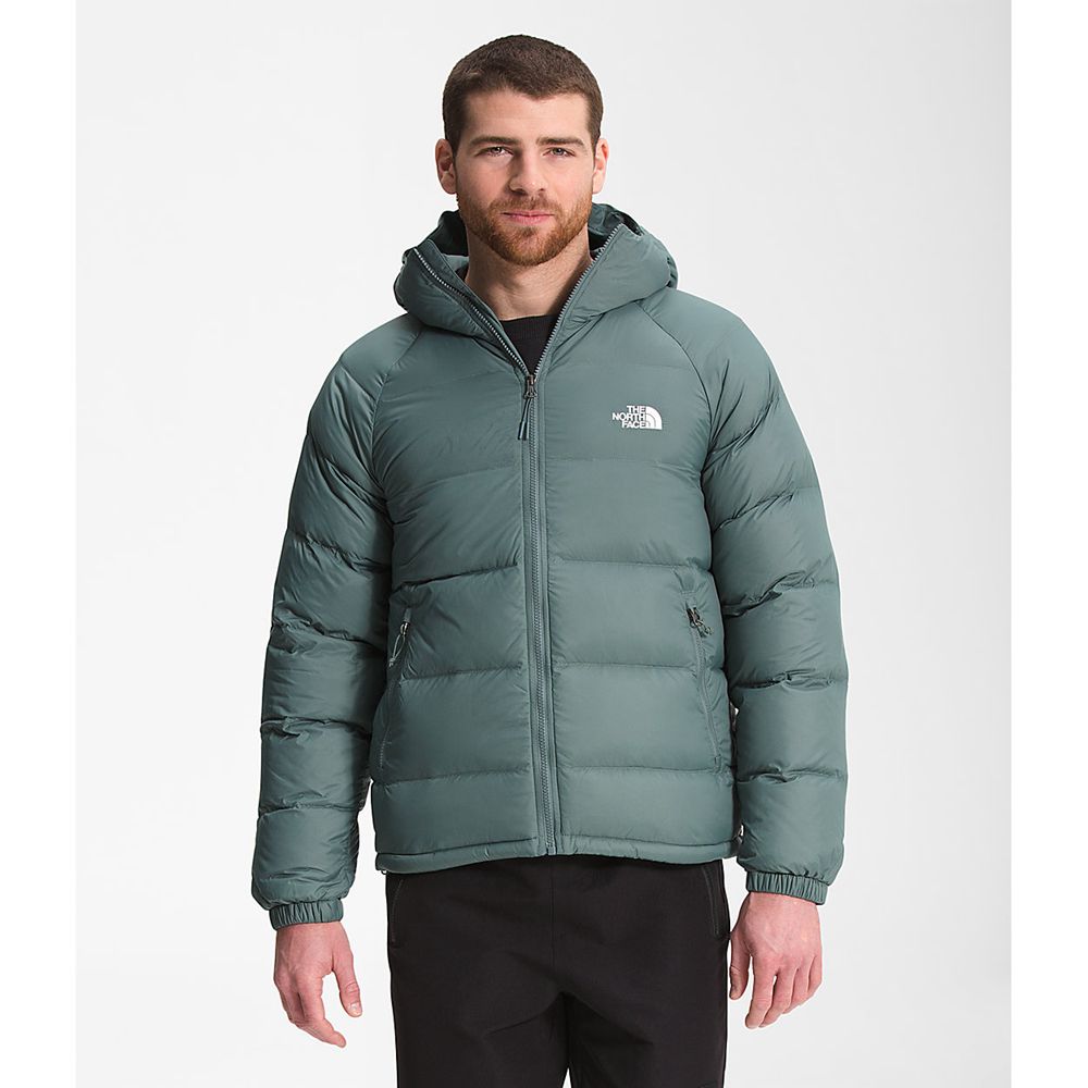 The North Face Winter Jacket Mens Australia - The North Face Hydrenalite Hoodie Green (SOG-807534)